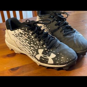 Under Armour Baseball cleats worn for one season
